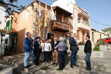Visita institucional del Cabildo a Valsequillo (Foto TA)
